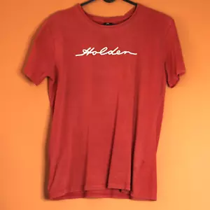Holden Heritage Collection Embroided Red T Shirt Unisex Size XSmall - Picture 1 of 6