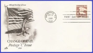 Águila tasa ""C"" de U/A artcraft FDC #1946 - Imagen 1 de 1