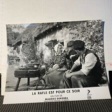 La rafle est pour ce soir (1954) Movie Photo Maurice Dekobra Robert Burnier 