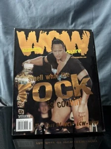 WOW World of Wrestling WWE WWF Magazine The Rock SEE DESCRIPTION - Picture 1 of 1