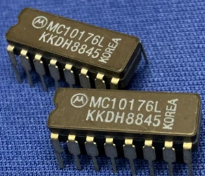 MC10176L MOTOROLA MC10176 ECL 16-Pin CERDIP Rare VINTAGE RARE LAST ONES QTY-1 - Picture 1 of 1