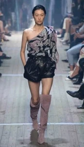 Isabel Marant One Shoulder Blouse Sz 36 - Picture 1 of 16