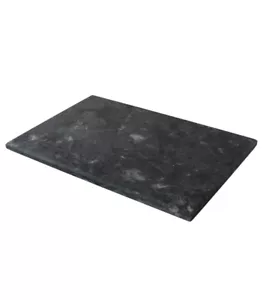 Rectangle Slab 12 In. Black Marble Charcuterie Chopping Cutting Board - Picture 1 of 1