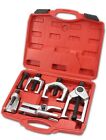 5pcs Front End Service Tool Kit Ball Joint Tie Rod Set Pitman Arm Puller Remover