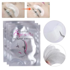 Lashes Eyelashes Extension Eye Paper Patches Under Eye Gel Pads Lint Free - Picture 1 of 17
