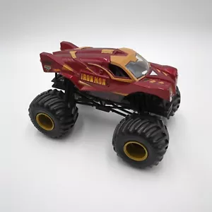 Hot Wheels Monster Jam Iron Man Truck Die Cast Metal Body 1:24 2010 - Picture 1 of 5