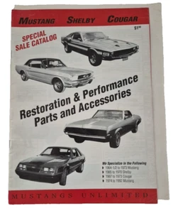 Mustangs Inc Mustang,Shelby,Cougar Parts Catalog - Picture 1 of 6