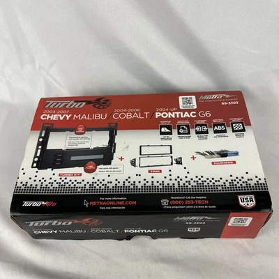 Kit de instalación de tablero Metra Turbo 2 modelo 99-3303 para autos Chevrolet Pontiac seleccionados Foto 1 de 4