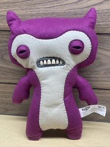 Fuggler Lil' Demon Deluxe Plush Funny Ugly Monster 12” Second Wave Purple EUC - Picture 1 of 7