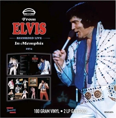 ELVIS PRESLEY MRS 2 LP CLEAR ELVIS IN MEMPHIS – REC. LIVE 1974 STILL SEALED NEW  - Bild 1 von 3