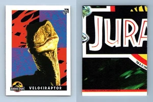 Velociraptor #10 Jurassic Park 1993 Topps German Trading Card / Sticker - Picture 1 of 1