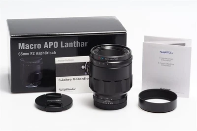 Voigtländer Macro APO-Lanthar 2/65mm Asph. Para Sony E - Imagen 1 de 2