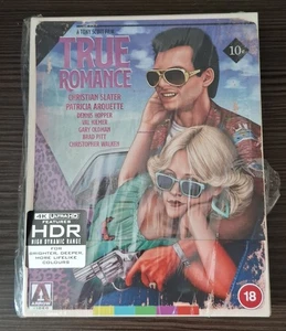 True Romance 4K UHD Blu Ray Ltd Ed Box Set - Booklet Poster Post Cards OOP - Picture 1 of 3