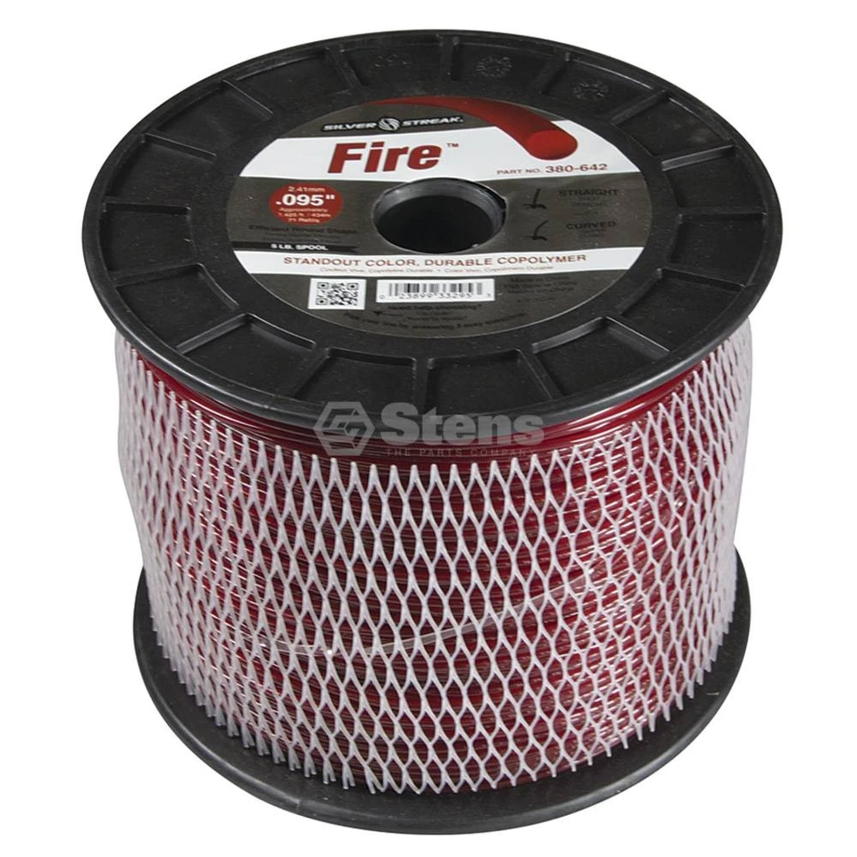 Silver Streak Fire Trimmer Line .095 5 lb. Carrete 380-642 Foto 1 de 1
