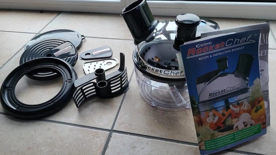 Rocket Chef - Zerkleiner von Gemüse/Obst in silber-schwarz - Bild 1 von 4