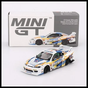 MINI GT 895 Nissan LB-Super Silhouette S15 SILVIA #555 2023 Formula Drift Japan - Picture 1 of 8