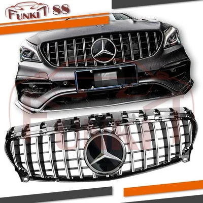 Parrilla para Mercedes Benz W117 CLA250 CLA180 CLA200 2013-2019 2018 parrilla delantera Foto 1 de 4