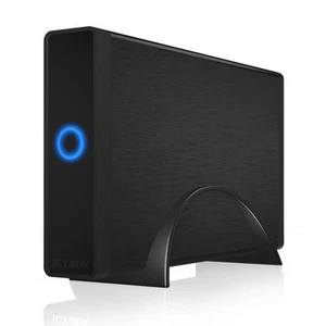 ICY BOX IB-377U3 Externes Gehäuse für 3,5" SATA HDDs mit USB 3.0 und UASP - Bild 1 von 3