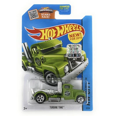 City Works 2015 Hot Wheels - Turbine Time (verde) #2 Foto 1 de 3