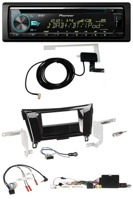 Pioneer MP3 Lenkrad CD USB DAB Autoradio für Nissan Qashqai 19-21 X-Trail Kamera - Bild 1 von 4