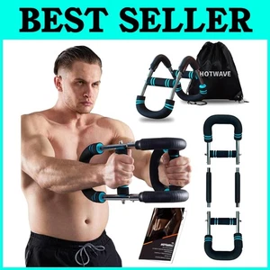 U-Shaped Arm Workout Bar for Enhanced Chest & Arm Strength - Home Fitness Tool - Picture 1 of 8