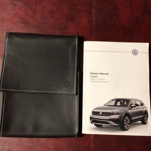 2023 VW VOLKSWAGEN TIGUAN OWNERS MANUAL BOOK GUIDE CASE ALL MODELS - Picture 1 of 3
