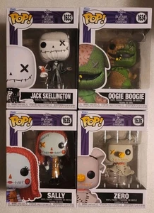 Funko Pop! Juego de 4 patchwork Pighmare Before Christmas - Imagen 1 de 6