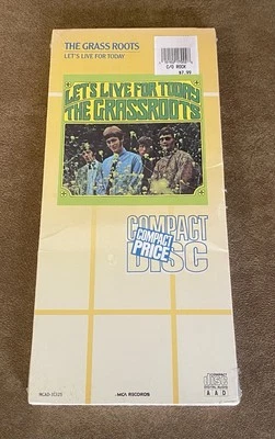 Long Box SEALED The Grass Roots Let's Live For Today CD 1988 MCA Records Foto 1 de 4