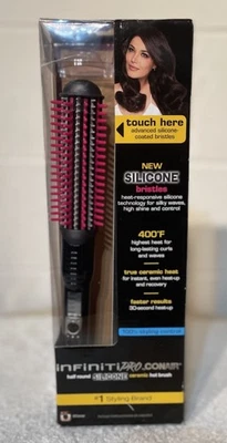 INFINITIPRO by CONAIR Medio Redondo Silicona Cerámica Cepillo Caliente Modelo BC6 Foto 1 de 4