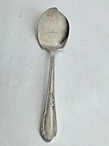 Vintage WM ROGERS Oneida MEADOWBROOK  SilverPlate JELLY SERVER 6"L - Picture 1 of 5