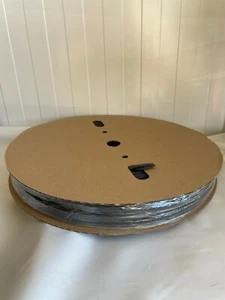 Schrumpfschlauch aus Polyolefin - 3,0 mm / 1,0 mm - 200 Meter Rolle - SCHWARZ - Imagen 1 de 2