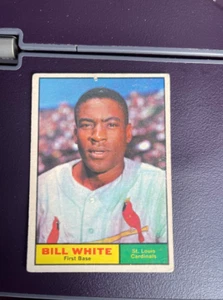 DCC: 1961 Topps Bill White St. Louis Cardinals #232 Low Grade - Picture 1 of 2