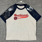 Vintage Benchmark Baseball 8 T-Shirt Men's SZ XL USA Made