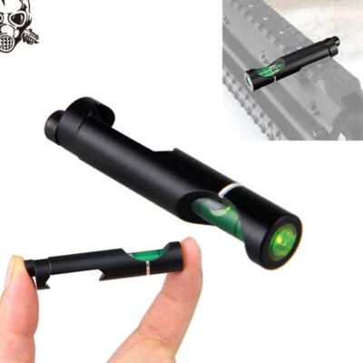 Bubble Spirit Level for 20 mm Picatinny Weaver Rail Rifle Sight Scope Mount Base - Image 1 of 4