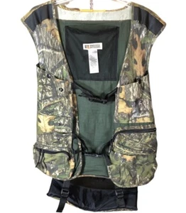 Russell Outdoors Turkey Vest Strut Zone Mossy Oak Camo Padded Seat Cushion LG/XL - Picture 1 of 10