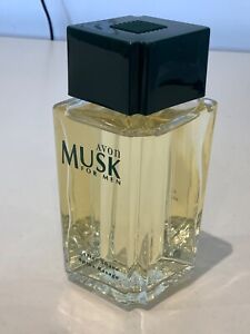 Avon Musk For Men After Shave 100ml Splash On New Vintage Discontinued - No box