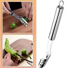 Pepper Seed Corer Remover  Stainless Steel Fruit Corer Vegetable Seed Remover