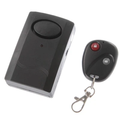 Wireless Remote Control Vibration Security Alarm Motorcycle Bicycle Anti-thief