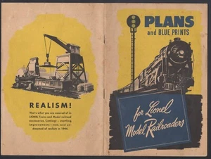 1946 Plans and Blueprints for Lionel Model Railroaders Booklet lots of Pictures - Picture 1 of 3