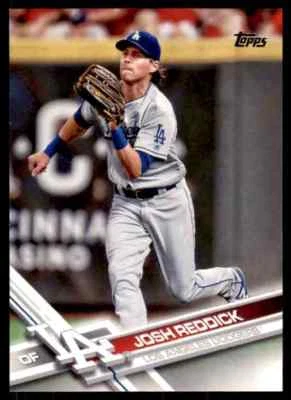 2017 Topps Series 1 Josh Reddick #329 Los Angeles Dodgers - Image 1 of 2
