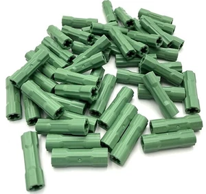 Lego 50 New Sand Green Technic Axle Connectors 3L Parts - Picture 1 of 1