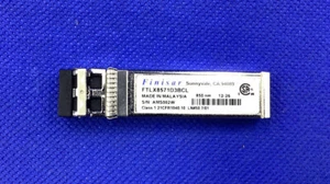 Finisar FTLX8571D3BCL SFP+SR/SW 10 GB/s 850 nm Multimode SFP+ Transceiver Klasse A - Bild 1 von 2