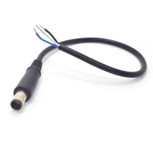 1Ft 7.4 x 5.0mm 3 wire DC Power Cable Laptop Socket Connector Cord For DELL HP - Picture 1 of 7