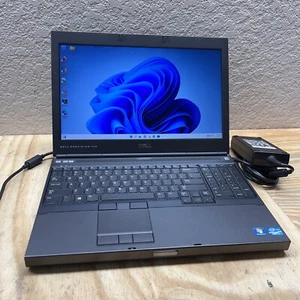 Dell Precision M4700 15.6" FHD i7-3740QM @2.7GHz 12GB 512GB SSD Wnd11 Pro - Picture 1 of 6