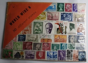 ◇MintSF◇1970s & Before, Packet Of 50 Used Stamps, World Wide 8 - Picture 1 of 1