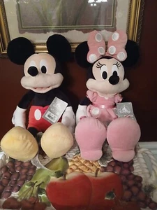 Mickey and Minnie Mouse 20” Plushies Brand New! - Picture 1 of 12