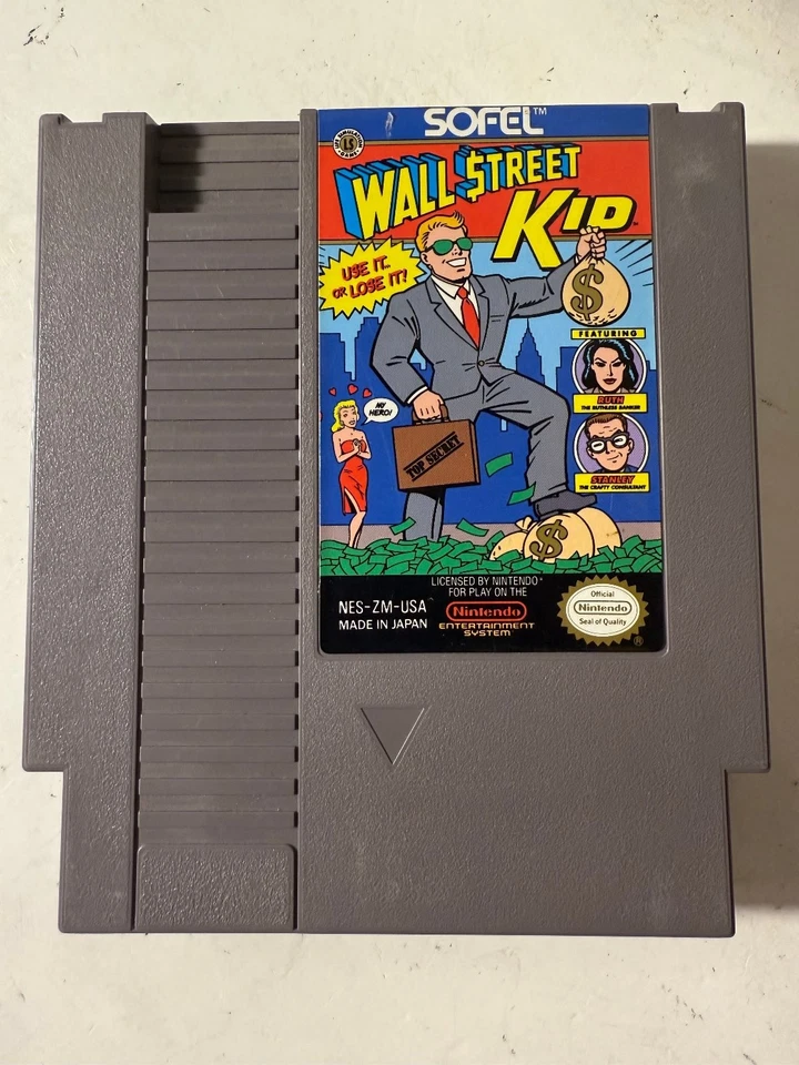 Videojuego Wall Street Kid NES Nintendo Entertainment System Foto 1 de 1