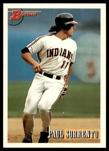 1993 Bowman Paul Sorrento Cleveland Indians #501 - Picture 1 of 2