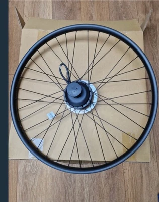 Disco ruota anteriore completo originale Vanmoof X3 e motore NUOVO IN SCATOLA - Immagine 1 di 3