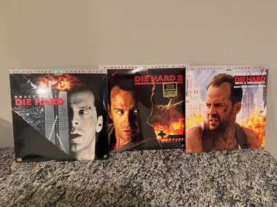 BRAND NEW! DIE HARD LASERDISC TRILOGY 1 2 3 VENGEANCE DIE HARDER THX WIDESCREEN Foto 1 de 4